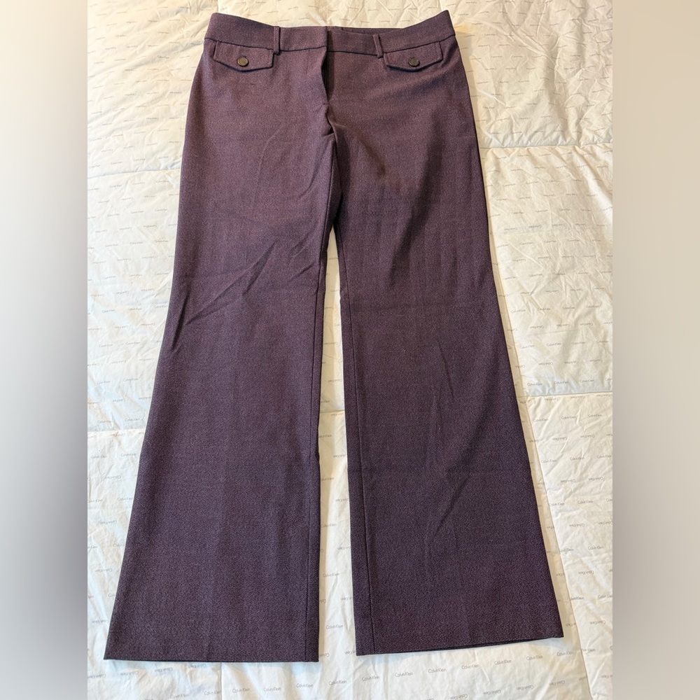 Loft Marisa Maroon Trousers size 12 barely worn